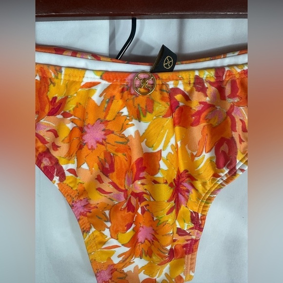 NWOT Vix Paula Hermanny lowana mustard giulia brazilian string bottom size M - Picture 6 of 8